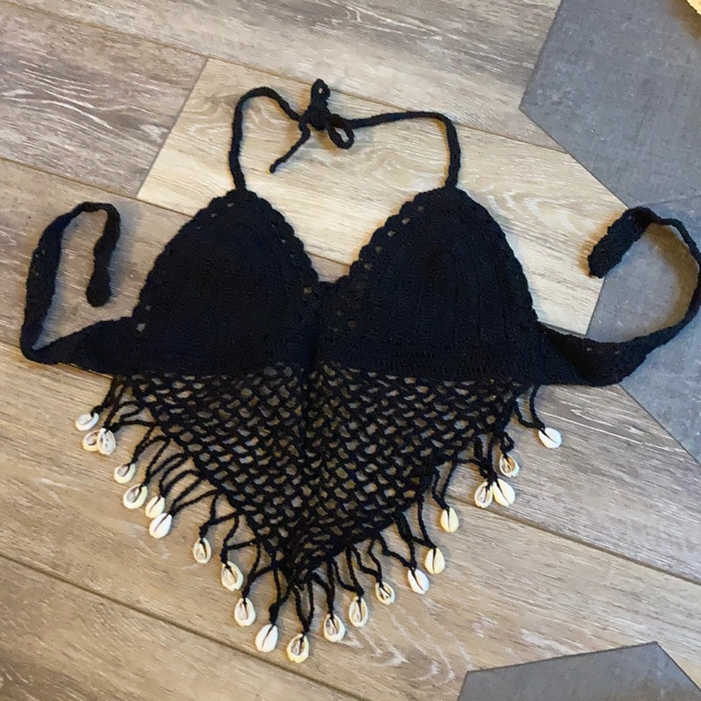 Gorgeous goddess crochet mermaid Bralette
